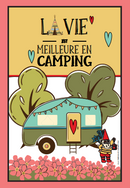 Coussin camping collection Hello