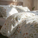 Ensemble housse de couette floral champêtre