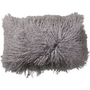 Coussin en peau de mouton tibétain (plusieurs couleurs )