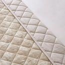 Courtepointe tissée  Maple Leaf Bliss beige