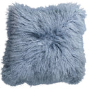 Coussin en peau de mouton tibétain (plusieurs couleurs )