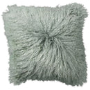 Coussin en peau de mouton tibétain (plusieurs couleurs )