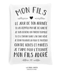 Coussin  mon fils