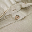 Ensemble de housse de couette Undyed ( lin et tencel)