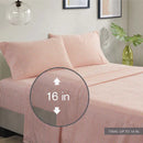 Douillette et drap Stripe corail (prévoir 2-3 semaines de livraison )