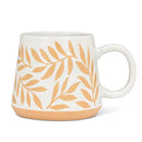 Tasse feuille  (ens de 2 )