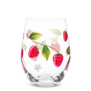 verre fraise