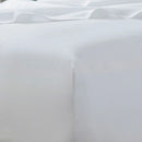 Draps en coton 600 fils au pouce carré- blanc queen