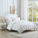 Ensemble de housse de couette Blanche Clipped