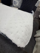 Courtepointe piqué blanche par Brunelli (👉livraison printemps 2026)