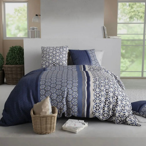 Housse de couette Émeraude  ( finition bouton  )