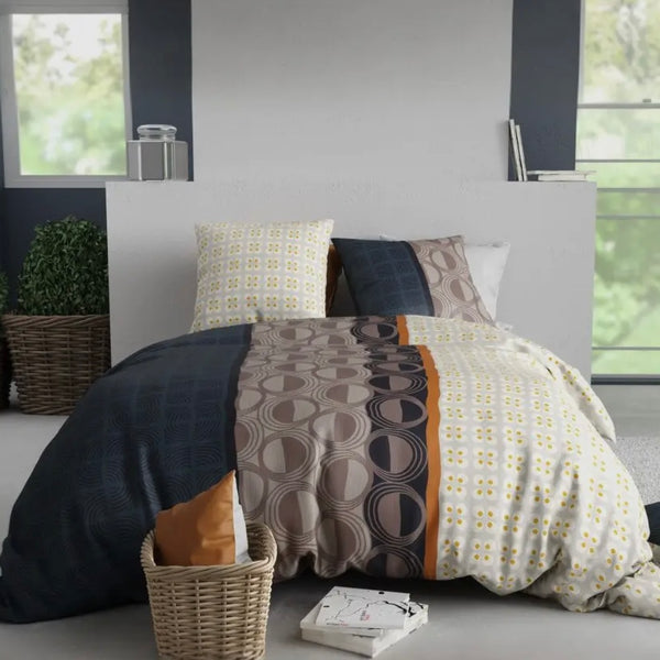 Housse de couette Curtis  ( finition bouton  )