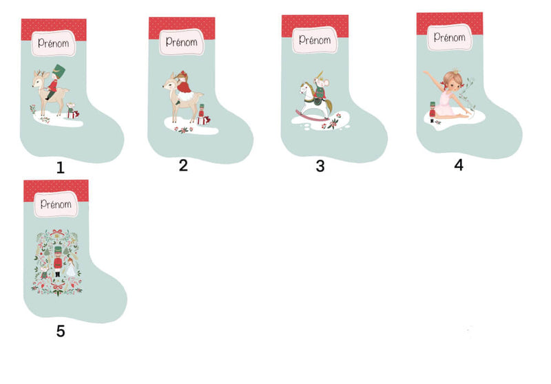 Bas de Noël personnalisé