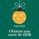 Carte cadeau VIP (30$ de plus que la valeur payé !!!)