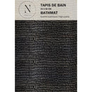 Tapis chenille noir