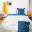 Housse de couette List-réversibles ( finition bouton  )