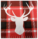 SERVIETTES CERF ET CARREAUX 33 X 33 (12PCS/PACK)