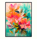 (Sur commande) Art mural bouquet de printemps (livraison aout 2024 )