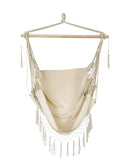 CHAISE HAMAC FRANGE NATURELLE