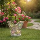 Figurine solaire d'extérieur pour jardin (papillon)