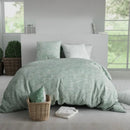 Housse de couette Éden  ( finition bouton  )