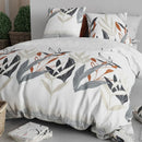 Housse de couette Lumina  ( finition bouton  )