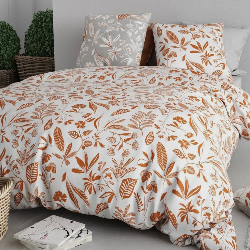 Housse de couette Élodie  ( finition bouton  )