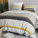 Housse de couette Aurore  ( finition bouton  )