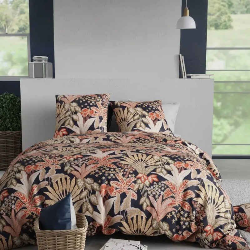 Housse de couette Louisiane  ( finition bouton  )