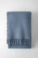 Jeté Basic bleu nuit