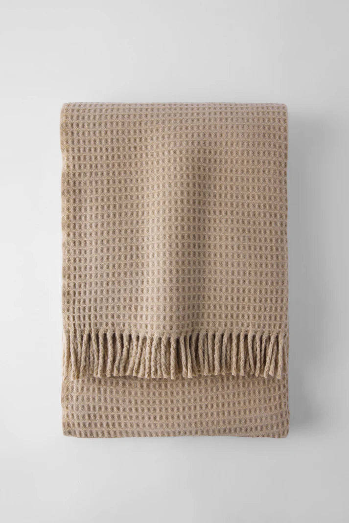 Jeté basic gauffré pierre