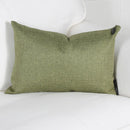 Coussin Billy vert olive fait au Canada