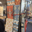 Tapis 2 x 5’ aztèque rouge