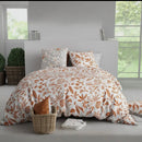 Housse de couette Élodie  ( finition bouton  )