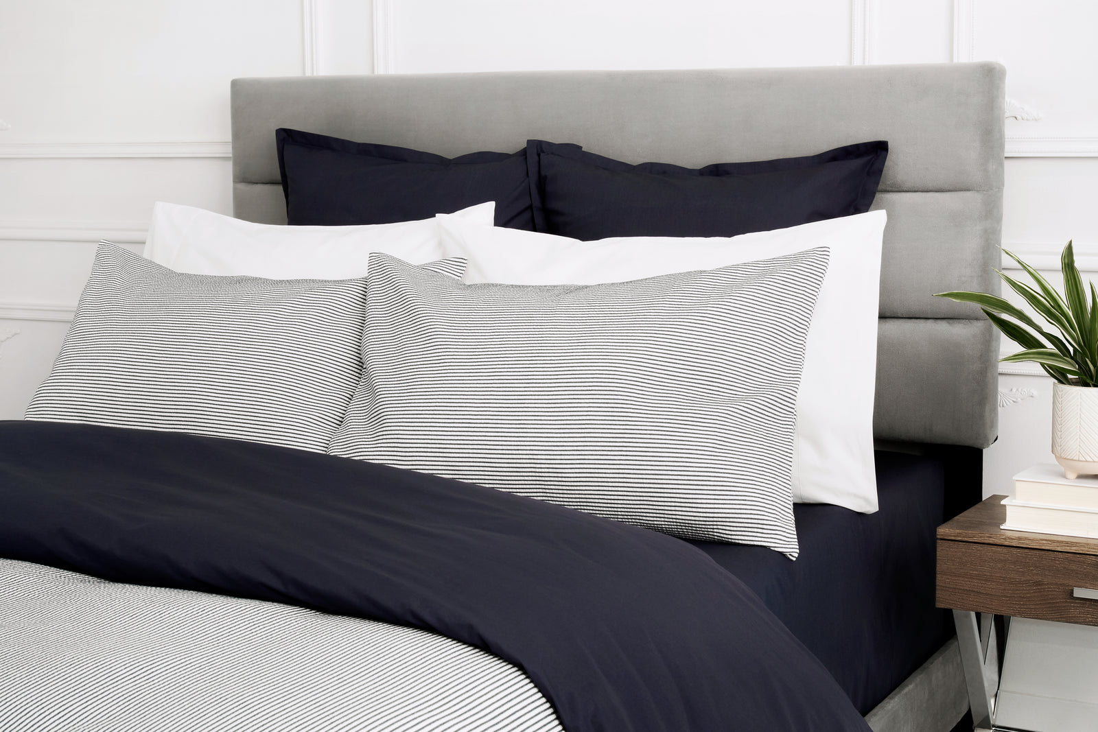Housse de couette Chalet Stripe (fait au Canada ) – Espace Déco+ Idées