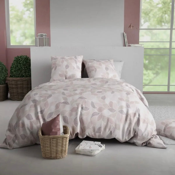 Housse de couette Ambré  ( finition bouton  )