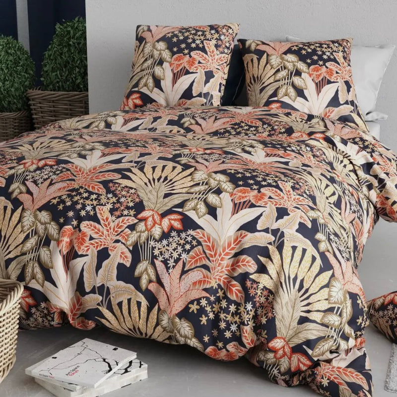 Housse de couette Louisiane  ( finition bouton  )