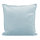 Coussin  Velvet aqua pâle