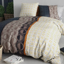 Housse de couette Curtis  ( finition bouton  )