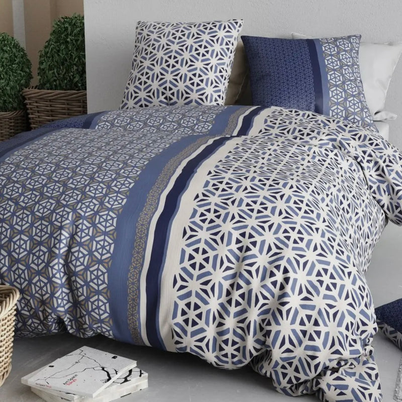 Housse de couette Émeraude  ( finition bouton  )