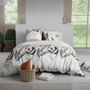 Housse de couette Lumina  ( finition bouton  )