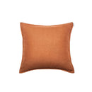 Coussin  linen  ginger terracotta