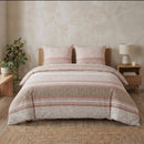 Housse de couette Inès  ( finition bouton  )