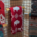 Jeté White Buffalo   fait au Canada style Western