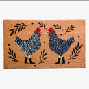 Paillasson en coco coq
