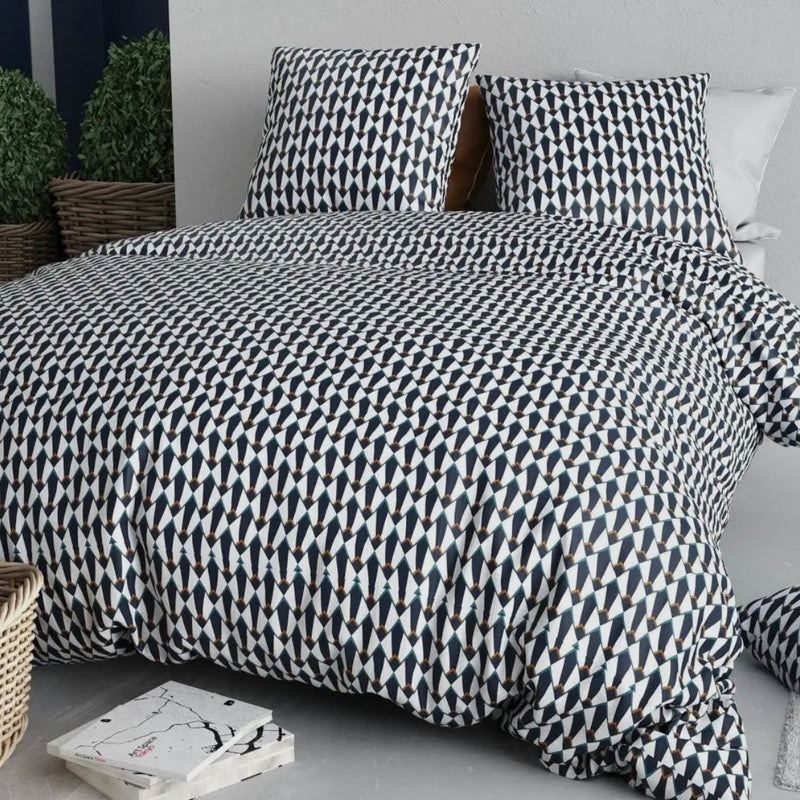 Housse de couette Épuré  ( finition bouton  )