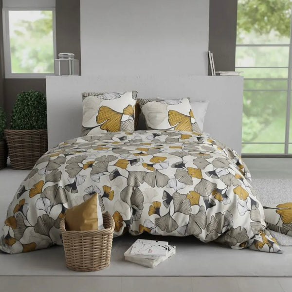 Housse de couette Arôme  ( finition bouton  )