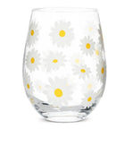 Verre  à vin  -marguerite ( livraison novembre )