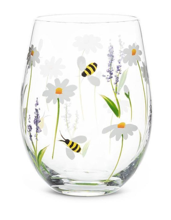 Verre  à vin  -lavandre( livraison novembre )