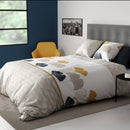 Housse de couette Mangae  ( finition bouton  )